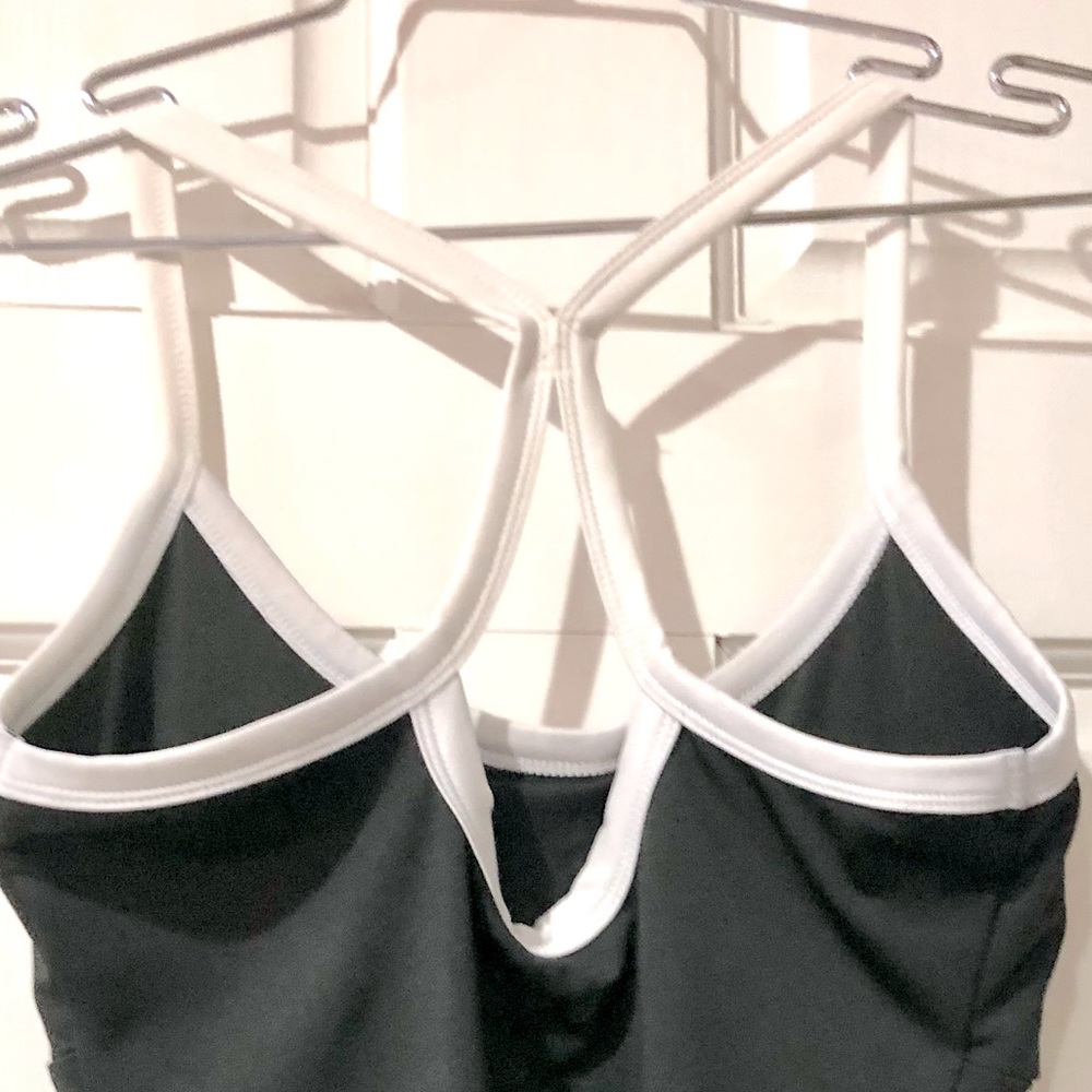 GAME TIME black with white trim fitted sport tank sizeM  good condition - Picture 4 of 13